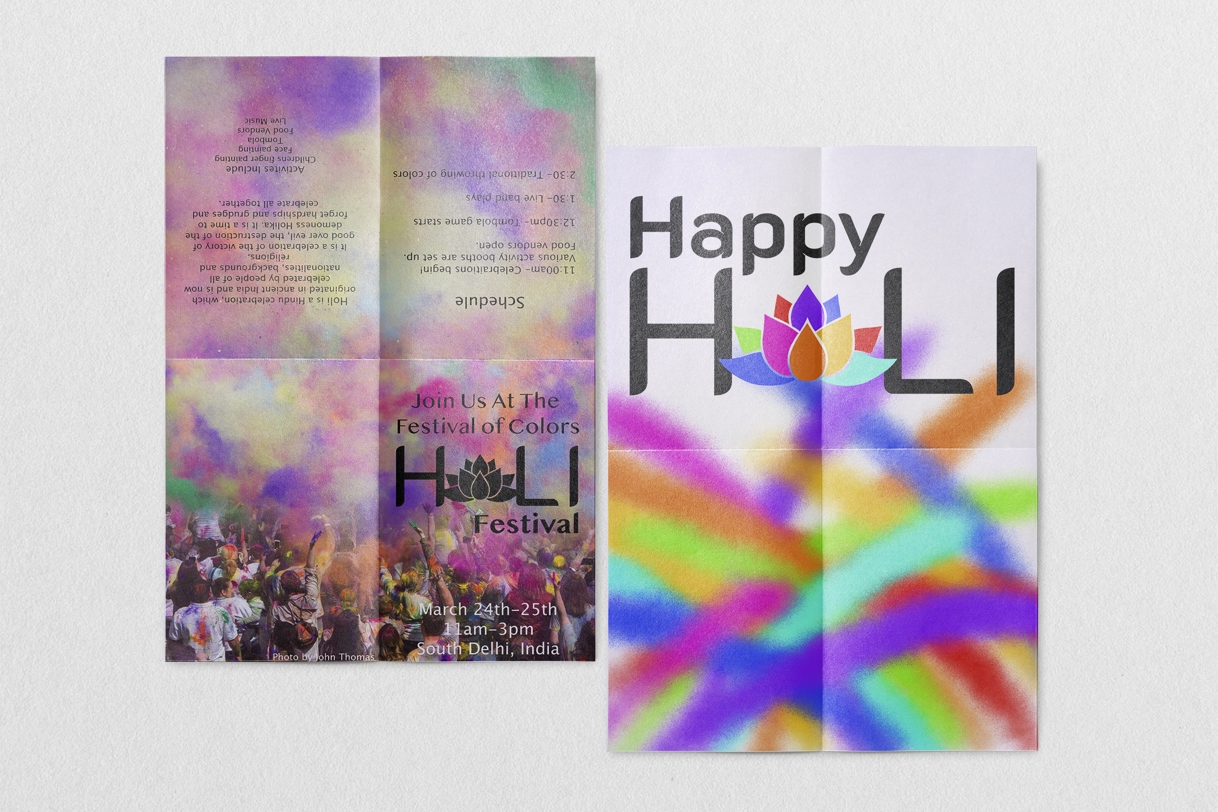 Holi Festival Poster